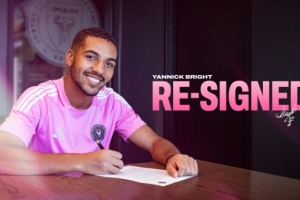 官方：迈阿密国际同24岁意大利中场杨尼克-布莱特续约至2028年